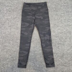 SwissBrand Activewear Sharon Camo Leggings Black Grey Women's Medium High...
